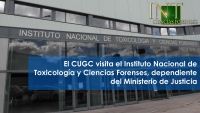 El CUGC visita el Instituto Nacional de Toxicología y Ciencias Forenses con los alumnos de 4º del GGSP