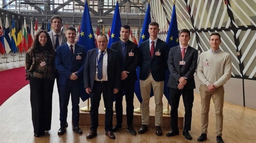 Visita el Consejo de la Unión Europea en Bruselas de los alumnos Erasmus Plus del Centro Universitario de la Guardia Civil (CUGC)
