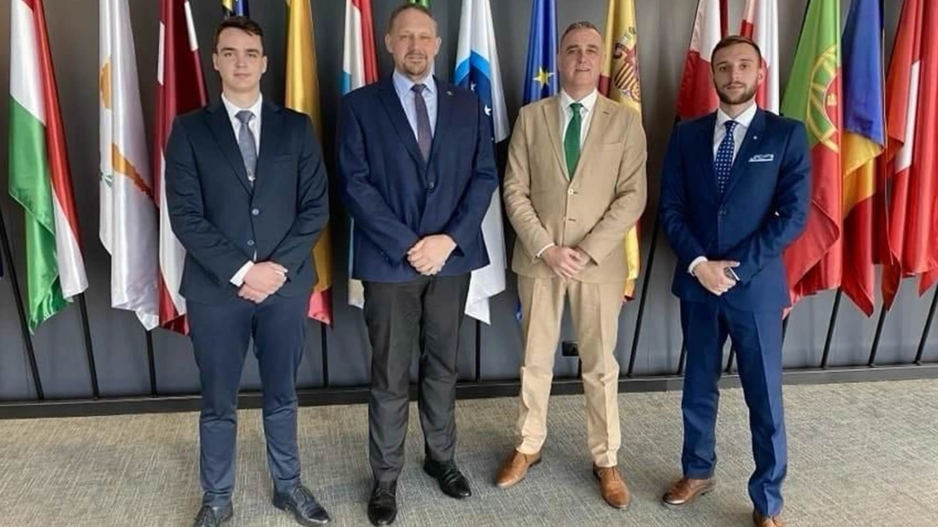 Visita alumnos Erasmus Plus del Centro Universitario de la Guardia Civil (CUGC), las instalaciones de FRONTEX.