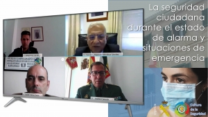 Concluye con éxito el webinar titulado &#039;La seguridad ciudadana durante el estado de alarma y situaciones de emergencia&#039;