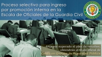 Proceso selectivo para ingreso por promoción interna en la Escala de Oficiales