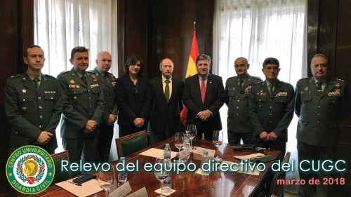 El Director General de la Guardia Civil preside el relevo del equipo directivo de su Centro Universitario