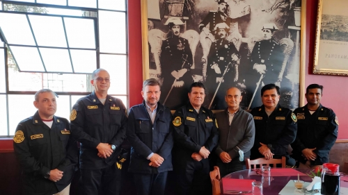 Concluye con éxito la visita de alto nivel de la delegación del Centro Universitario de la Guardia Civil (CUGC)