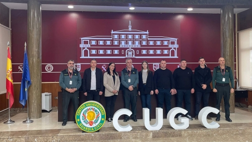 Visita de estudio de una delegación de representantes de la Policía de Moldavia