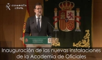 Inauguración de las nuevas instalaciones de la Academia de Oficiales de la Guardia Civil en Aranjuez