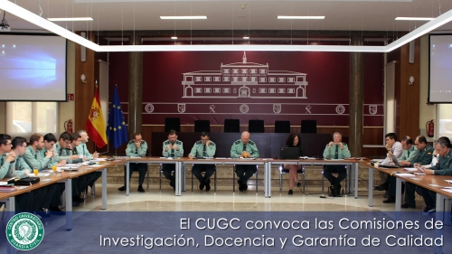 El CUGC convoca las Comisiones de Investigación, Docencia y Garantía de Calidad