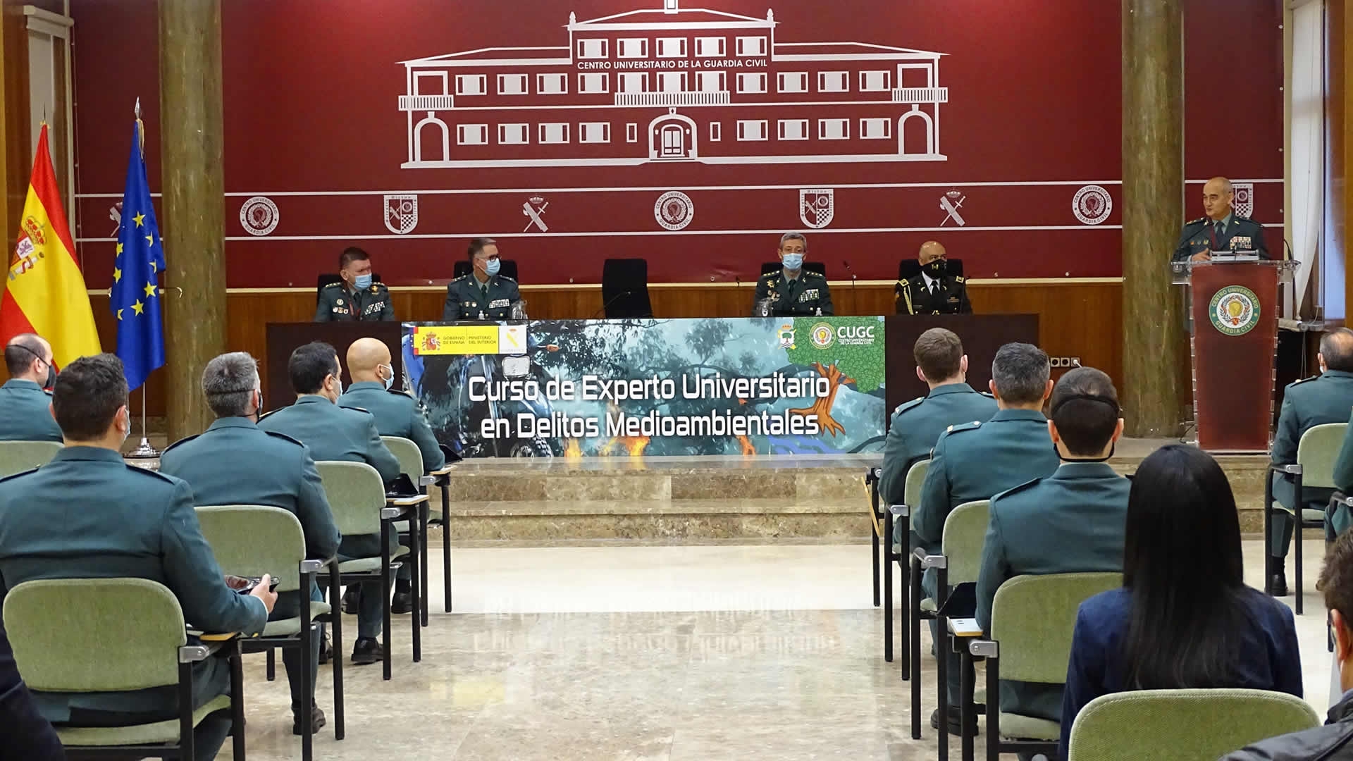 Clausura del II Curso de Experto Universitario en Delitos Medioambientales