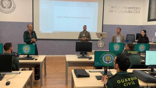 Visita al CUGC de un equipo de investigadores pertenecientes a la UNED.