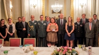 Conferencia del Gral. Jefe de Fiscal y Fronteras de la Guardia Civil en programa PEPSIL organizado entre el CHEMI y el CUGC en Estrasburgo